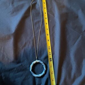 One Coco Hill circle necklace. By artist Kiki slaughter.